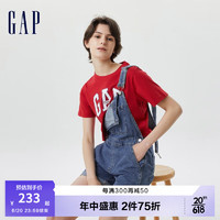 Gap 盖璞 女装夏季2023新款减龄宽松背带裤牛仔裤602164潮流休闲短裤