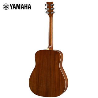 雅马哈（YAMAHA）FG820BS单板民谣吉它木吉他jita桃花芯背侧板棕色渐变41英寸