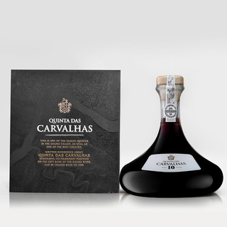 皇家卡瓦利亚庄园（QUINTA DAS CARVALHAS）皇家卡瓦利亚（CARVALHAS）原瓶进口波特酒 葡萄酒红酒 十年珍藏茶色波特酒（醒酒器瓶）