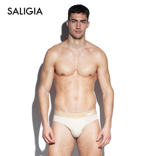 SALIGIA空气肤感系列长绒棉春夏透气男士性感三角内裤3条 长绒棉 M