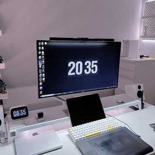 SwitchEasy PCDOCK Pro二代声光同步版显示器增高架电脑显示器增高架多功能USB指纹识别无线充电Wifi蓝牙桌搭长款