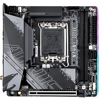 GIGABYTE 技嘉 B760I AORUS PRO主板支持CPU 1390013700KF Intel B760 LGA 1700