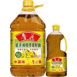 luhua 鲁花 低芥酸菜籽油5.9L组合装