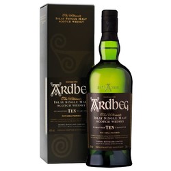 Ardbeg 雅柏 10年 单一麦芽 苏格兰威士忌 700ml 礼盒装