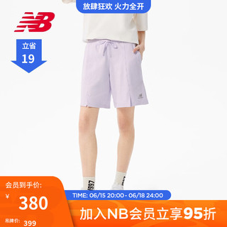 NEW BALANCE  NB官方23新款女款夏季运动休闲百搭舒适短裤 LIA AWS32322 M