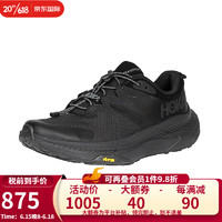 HOKA ONE ONEHOKA ONE ONE 男轻便舒适户外休闲鞋缓震耐磨徒步鞋M TRANSPORT BBLC-黑色/黑色 7