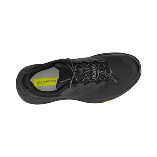 HOKA ONE ONEHOKA ONE ONE 男轻便舒适户外休闲鞋缓震耐磨徒步鞋M TRANSPORT BBLC-黑色/黑色 7