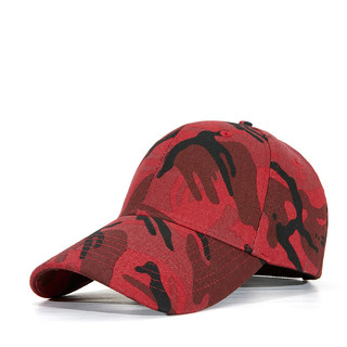 舒依曼战术帽棒球帽男户外军迷蛙服训练cp全地形颜色可调节太阳帽 红色 均码