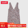 班尼路（Baleno）清新优雅显瘦小香风连衣裙裙子女 R14 XL