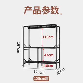 中伟（ZHONGWEI）免安装衣柜折叠加厚牛津布加固衣橱家用全钢架简易1.2米挂衣柜