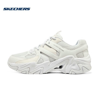 SKECHERS 斯凯奇 机甲鞋三代丨Skechers男款2023夏季机能风跑步鞋 894200-WHT 白色 42