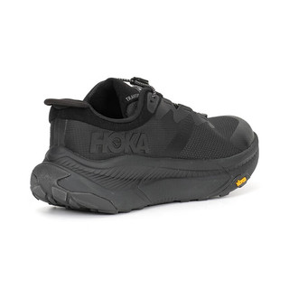 HOKA ONE ONE 女轻便舒适户外休闲鞋缓震耐磨徒步鞋W TRANSPORT BBLC-黑色/黑色 5.5