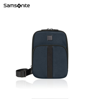 新秀丽（Samsonite）斜挎包2023新款男女包包商务通勤单肩包手机包KL5 黑色