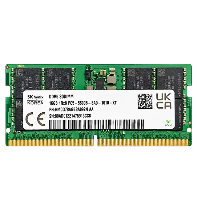SK hynix 海力士鲜京海力士（SK hynix）DDR5 4800 5600笔记本内存条