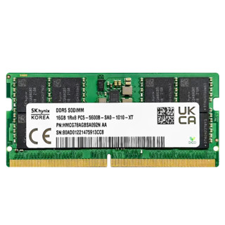 SK hynix 海力士 鲜京海力士 （SK hynix）DDR5 4800 5600笔记本内存条 32GB