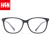 HAN 汉 近视眼镜框架4953+1.60非球面防蓝光镜片