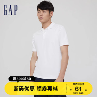 Gap 盖璞 男女款短袖POLO衫 736520