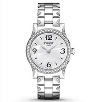 TISSOT 天梭 STYLIS-T月亮女神系列 28毫米石英腕表 T028.210.11.117.00