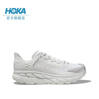 HOKA ONE ONE男女款克利夫顿LS运动休闲鞋Clifton LS精致鞋面 白色 / 云雾灰 45/290mm