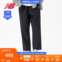 new balance NB官方23新款男款春夏百搭舒适透气运动休闲长裤 BK AMP32359 2XL