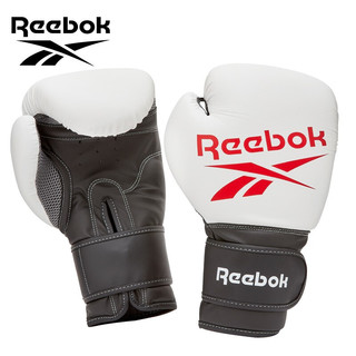 Reebok 锐步 拳击手套 成人散打搏击打沙袋沙包男女格斗比赛训练拳套RSCB-12010WH-10