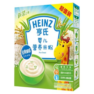 Heinz亨氏营养米粉0糖有机绿色大米米粉迷糊高铁 含益生元 特价中