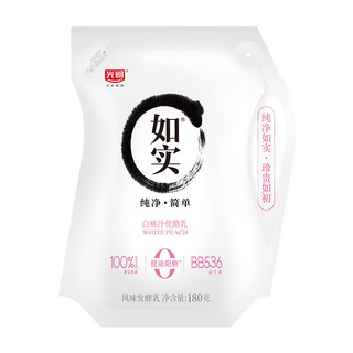 如实轻享包白桃汁味 180g*5 风味发酵乳酸奶