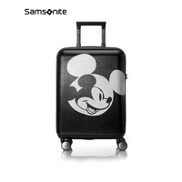 Samsonite 新秀丽 行李箱23年新款时尚拉杆箱登机箱旅行箱AF9 黑色 20英寸