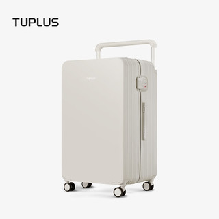 TUPLUS 途加 印象系列28英寸宽拉杆行李箱男拉杆箱轻便女旅行箱 睡莲白