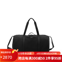 途明TUMI/Voyageur系列可折叠女士手提包健身包 黑色拼烟枪色/0196625DGM