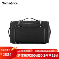 新秀丽（Samsonite）/2022新款运动双肩包 时尚旅行背包手提行李袋HU5 黑色 大