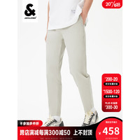 杰克·琼斯（JACK&JONES）夏季抽绳可调节腰头双侧插袋侧缝LOGO织布裤子223214050 灰色C63 165/72A/XSR