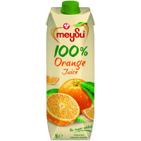 珍爱多meysu juice 土耳其进口梅苏无蔗糖果汁纯果汁橙子混合果汁1000ml 橙汁无蔗糖