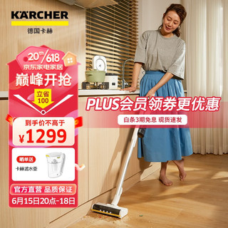 KARCHER无线吸尘器家用手持立式 锂电车载轻量大吸力地毯宠物家庭适用 VCS 3 2023年新品