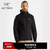 ARC'TERYX 始祖鸟 ARC’TERYX始祖鸟 NODIN JACKET  轻量 男子 防风夹克 Black/黑色 L