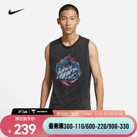 NIKE 耐克 男子复古印花训练无袖背心 DRI-FIT DX0909-010 XXL