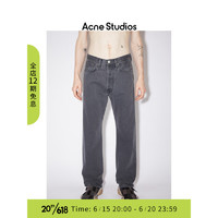 Acne Studios 男士高腰宽松版型牛仔裤B00281 深灰色/灰色 28/30