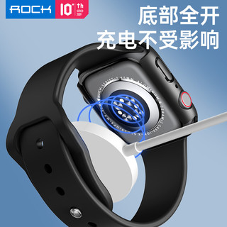 ROCK 洛克 苹果手表保护壳iWatch 8/7壳膜一体保护套s8全屏全包透明防摔防刮耐磨保护膜 iWatch 7/8