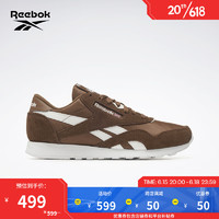 Reebok锐步官方23夏男CLASSIC NYLON经典运动复古跑步鞋100032794 100033811 43