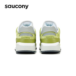 Saucony索康尼SHADOW 6000休闲鞋男女经典复古鞋情侣时尚运动鞋绿白44