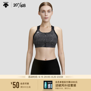 DESCENTE 迪桑特 WOMENS RUNNING系列 女子运动背心 D2332RBR01 BK-黑色 M(165/84A)