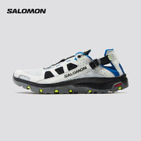 萨洛蒙（Salomon）男款 户外运动休闲舒适日常透气轻便溯溪凉鞋 TECHAMPHIBIAN 5 珍珠灰蓝 471138 UK9.5 (44)