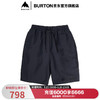BURTON伯顿MINE77 x Run DMC S24新品男女运动短裤舒适透气238881 23888100001 XS