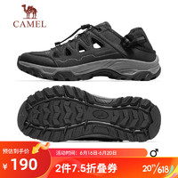 骆驼（CAMEL）户外徒步鞋女耐磨登山鞋女爬山运动透气男 F13M30a3030 黑色 38