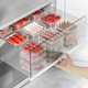 QIJIE 齐洁 冰箱冻肉保鲜收纳盒 食品级8个装*350ML