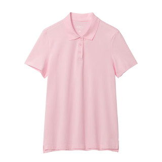 班尼路（Baleno）夏季休闲翻领POLO衫纯色弹力T恤女 R98 S