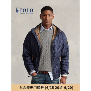 Polo Ralph Lauren 拉夫劳伦男装 23年春夏连帽夹克RL16261 410-海军蓝 L