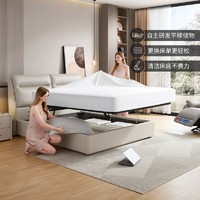 CHEERS 芝华仕 现代简约科技布双人床头靠背软包储物排骨架卧室家具C301