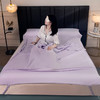班哲尼 旅行隔脏睡袋一次性床单纯棉被罩酒店美容院加厚单人双人 缬草紫