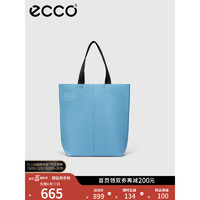 ECCO爱步通勤女包 大容量购物袋单肩包手提包柔软 工坊9105802 牛仔蓝(具体颜色随机发出） 均码